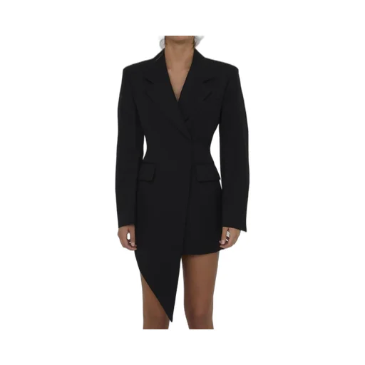 Asymmetric Blazer Mini Dress