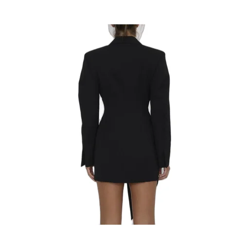Asymmetric Blazer Mini Dress