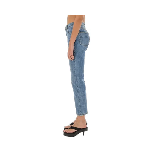 High-Waist Cropped Jeans