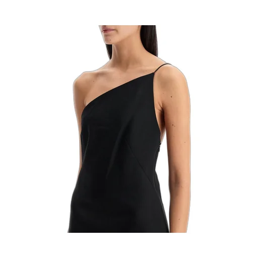 Asymmetric Slit Maxi Dress