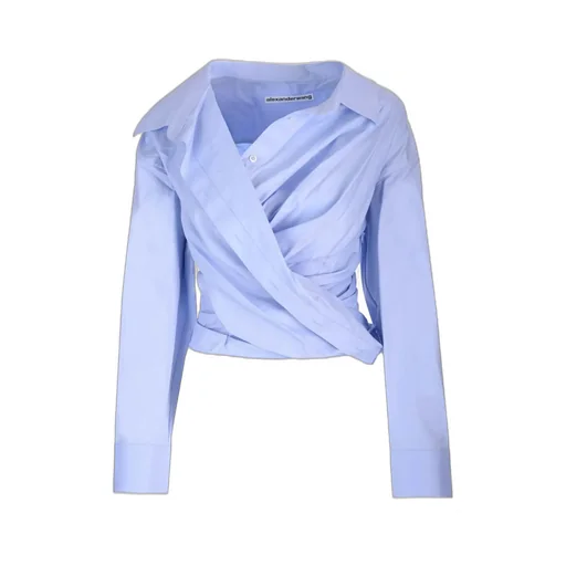 Draped Wrap Shirt
