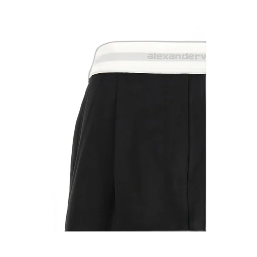 High-Waist Pleated Shorts