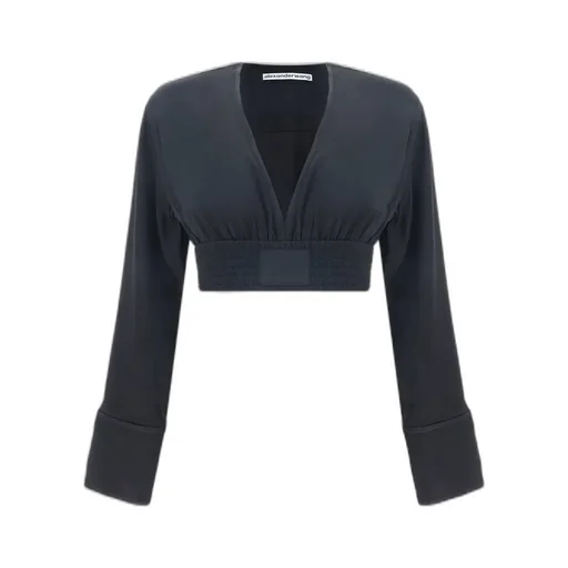 V-Neck Cropped Top