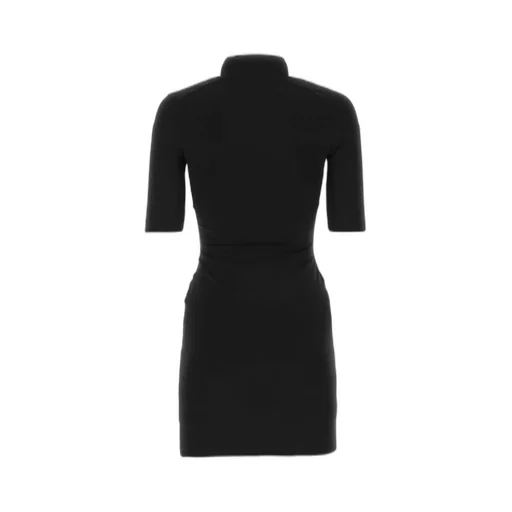 High-Neck Mini Dress