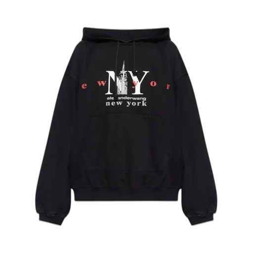 Logo Embroidered Hoodie