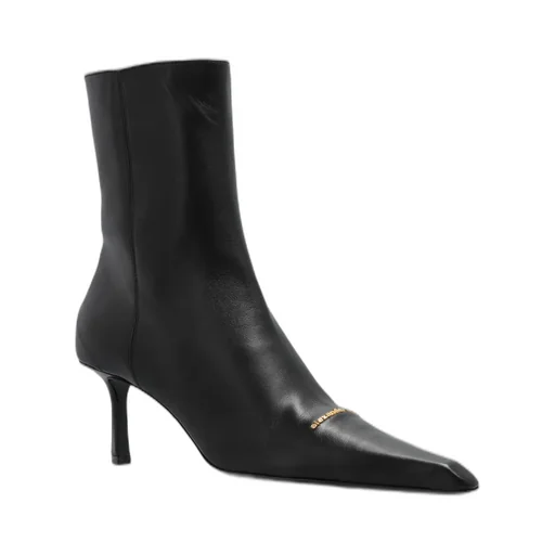 Viola Pointed-Toe Ankle Boots