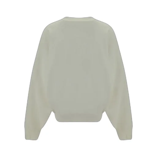 Logo Embossed Ribbed-Knit Jumper
