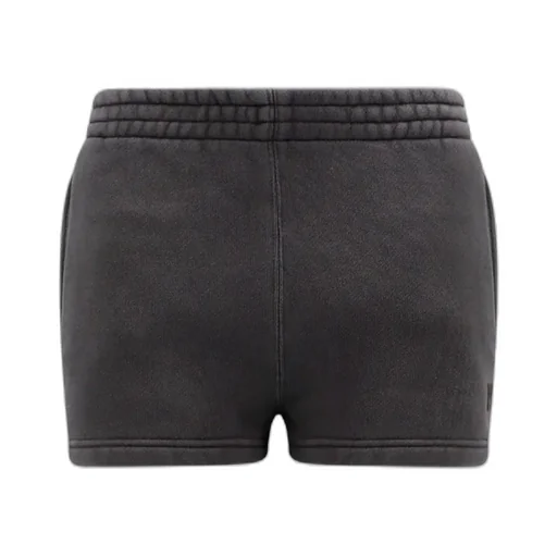Logo Embroidered Mini Shorts