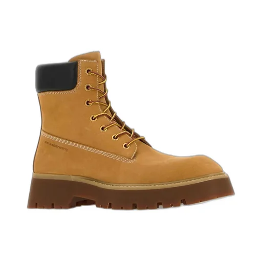 Throttle Lace-Up Ankle Boots