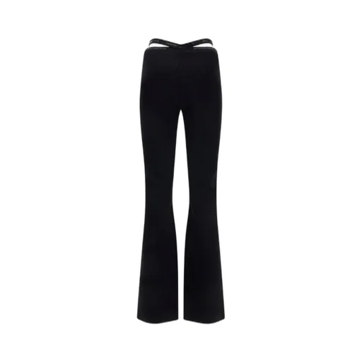 Crisscross Logo-Detailed Pants