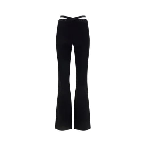 Crisscross Logo-Detailed Pants