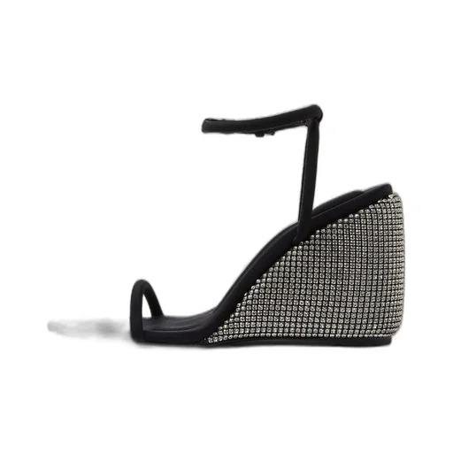 Dahlia Embellished Wedge Sandals
