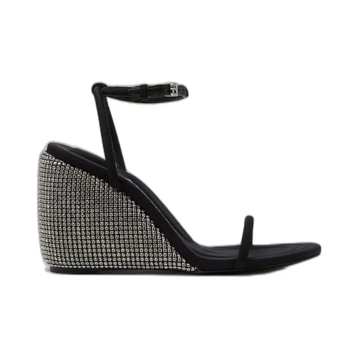 Dahlia Embellished Wedge Sandals