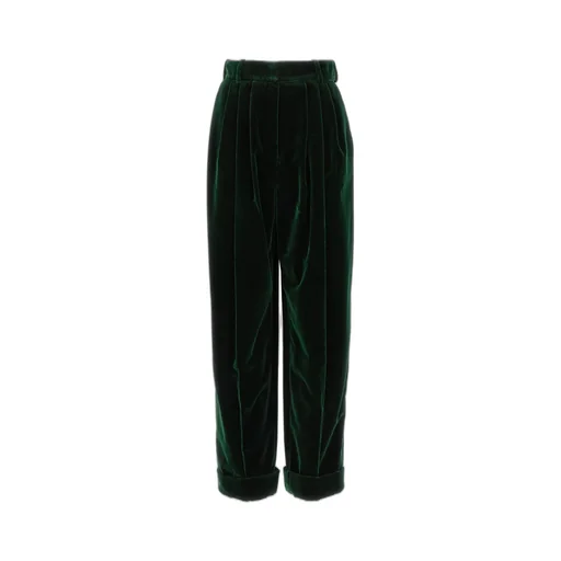 High-Waist Wide-Leg Trousers