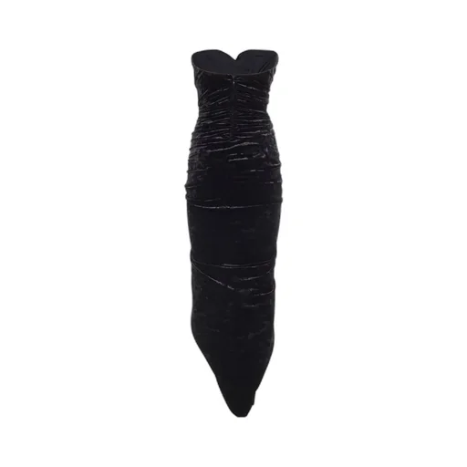 Ruched Strapless Dress