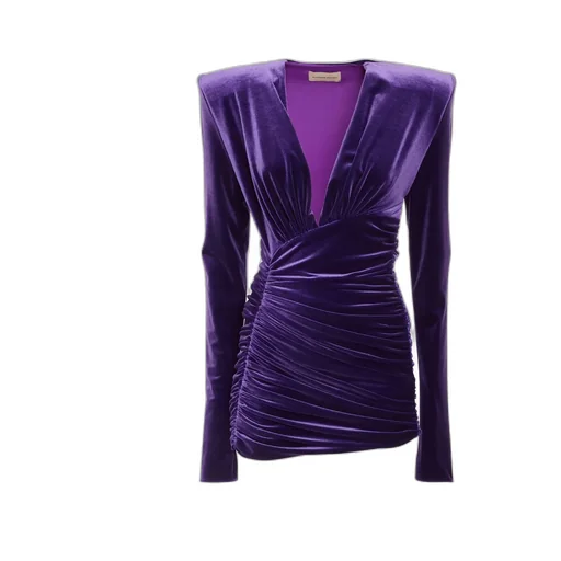 Ruched Mini Dress