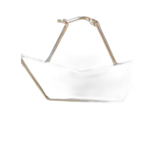 Boat Shaped Single Earrings