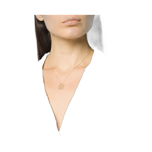 House Pendant Necklace