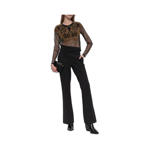 Greta Embellished Sheer Top