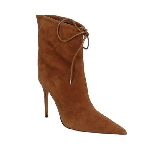 Lace Detail Ankle Boots