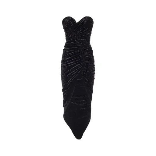 Ruched Strapless Dress
