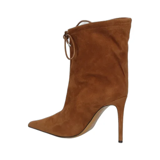 Lace Detail Ankle Boots