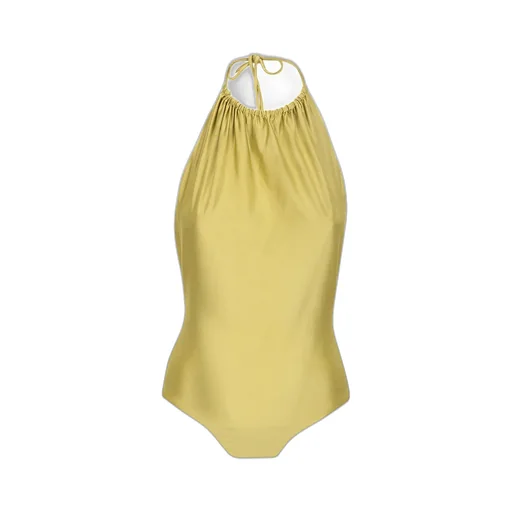 Halterneck Bead Embellished Bodysuit