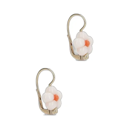 Daisy Coral Earrings