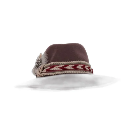 Feathered Wool Hat