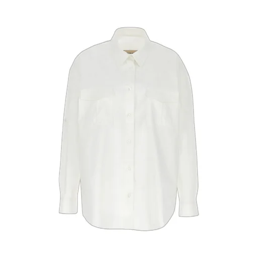 Buttoned Long-Sleeved Shirt