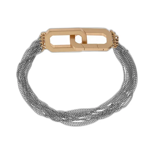 Chain-Link Brass Bracelet