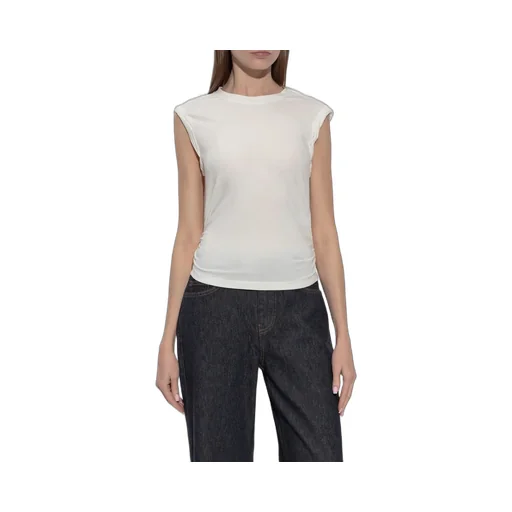 West Ruched Sleeveless Top