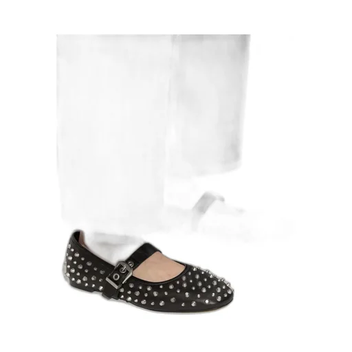 Holly Studded Flat Shoes