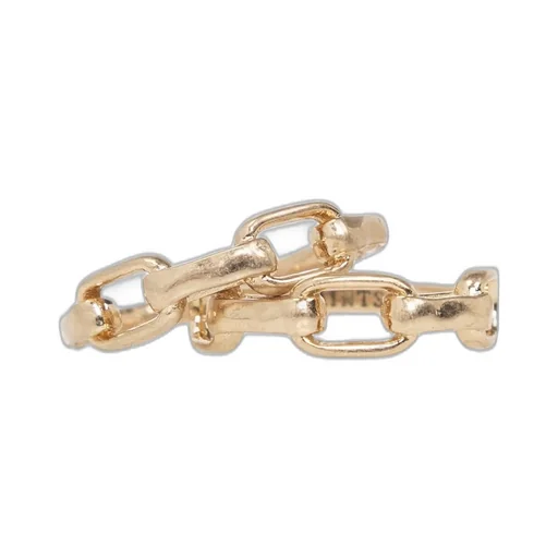 Chain-Link Brass Rings