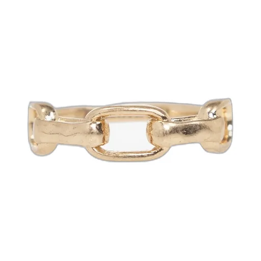 Chain-Link Brass Rings