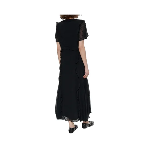 Mari Ruffled Midi Dress