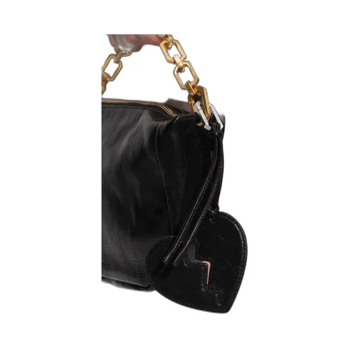Heart-Shaped Bag Charm