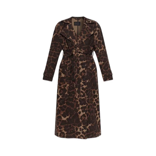 Abel Patterned Trench Coat
