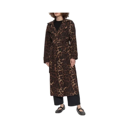 Abel Patterned Trench Coat