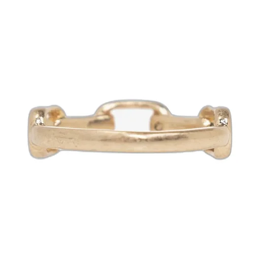 Chain-Link Brass Rings