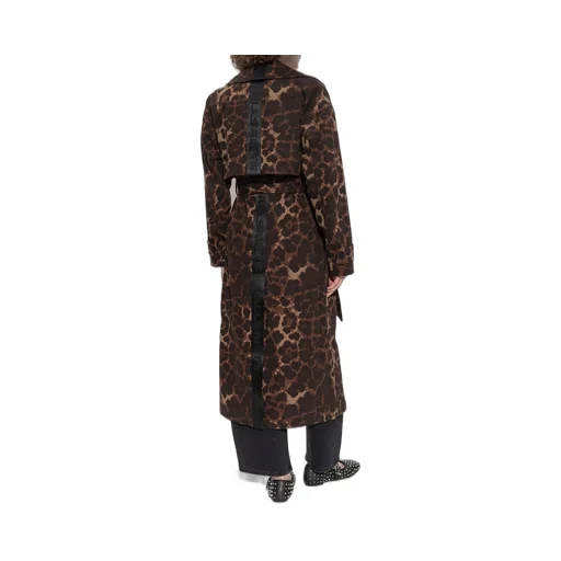 Abel Patterned Trench Coat