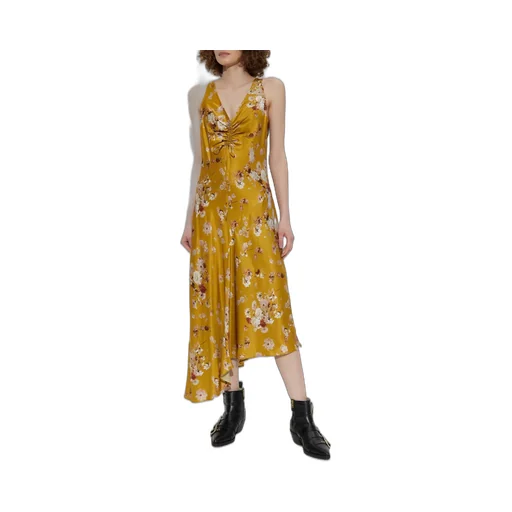 Alexi Ruched Floral Dress