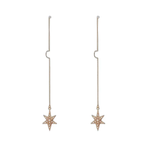 Star Drop Earrings