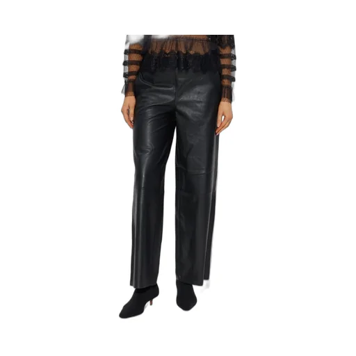 Ash Leather Pants