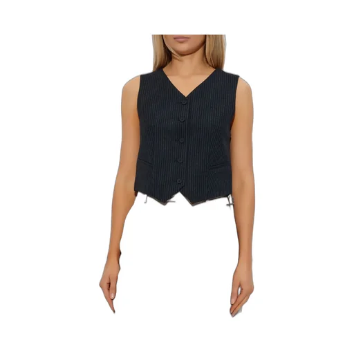 Aleida Pinstripe Vest