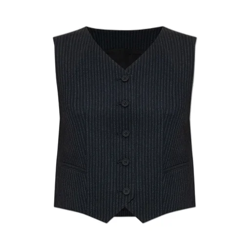 Aleida Pinstripe Vest