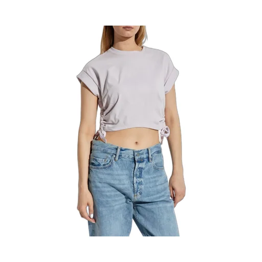 Ruched Tie-Side Top