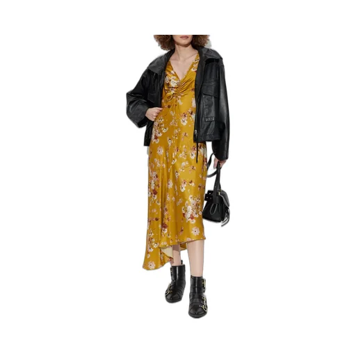 Alexi Ruched Floral Dress