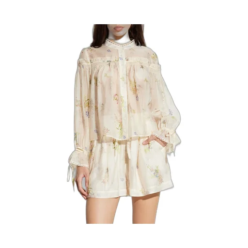 Delphine Floral Printed Blouse