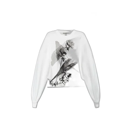 Floral Print Sweater